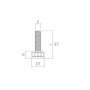 ADJUSTABLE FOOT M6