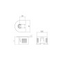HARDWARE TYPE VB-35 18/19 WHITE