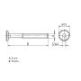 CYLINDER SCREW 4.8